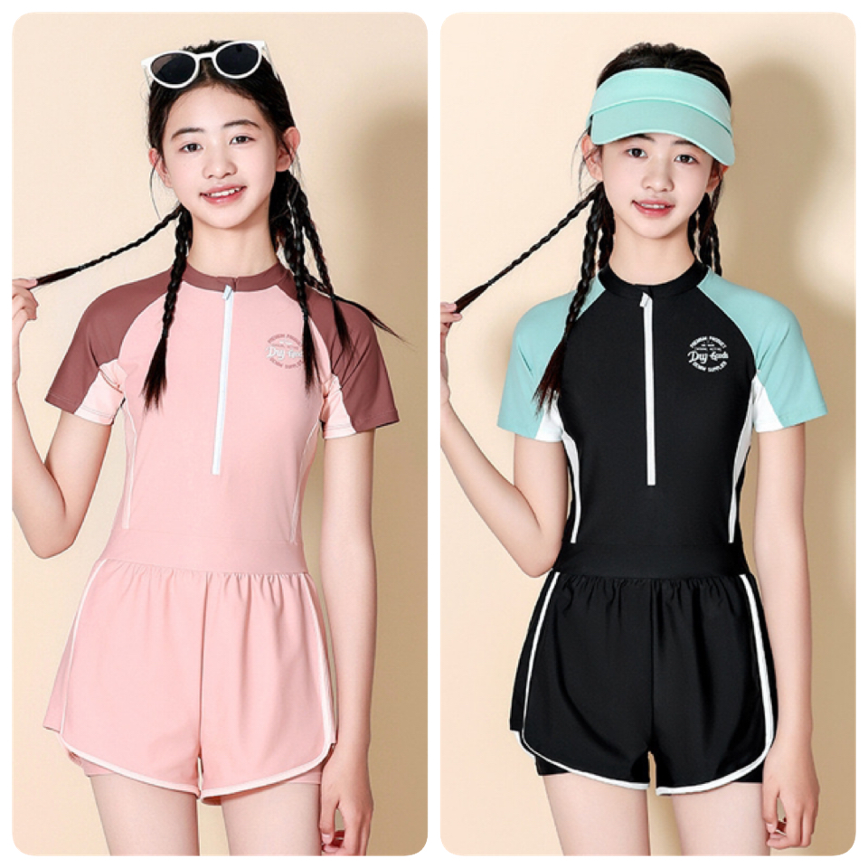 2397 - Bộ bơi YUKE liền thân cho bé gái size 2XL-6XL