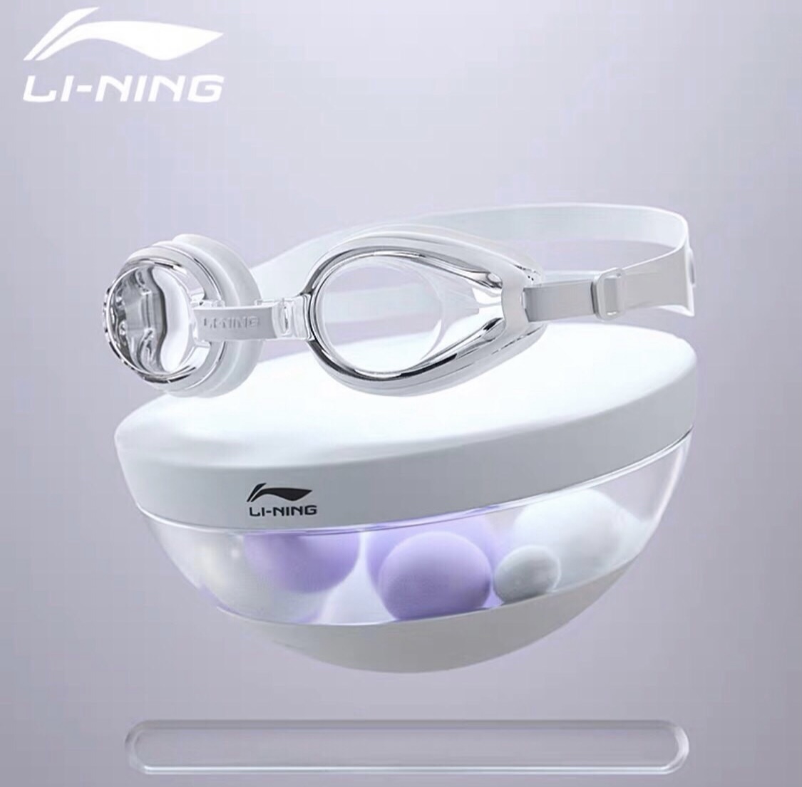 Kính bơi Lining mắt nhỏ cho bé nhiều màu size 3-14y