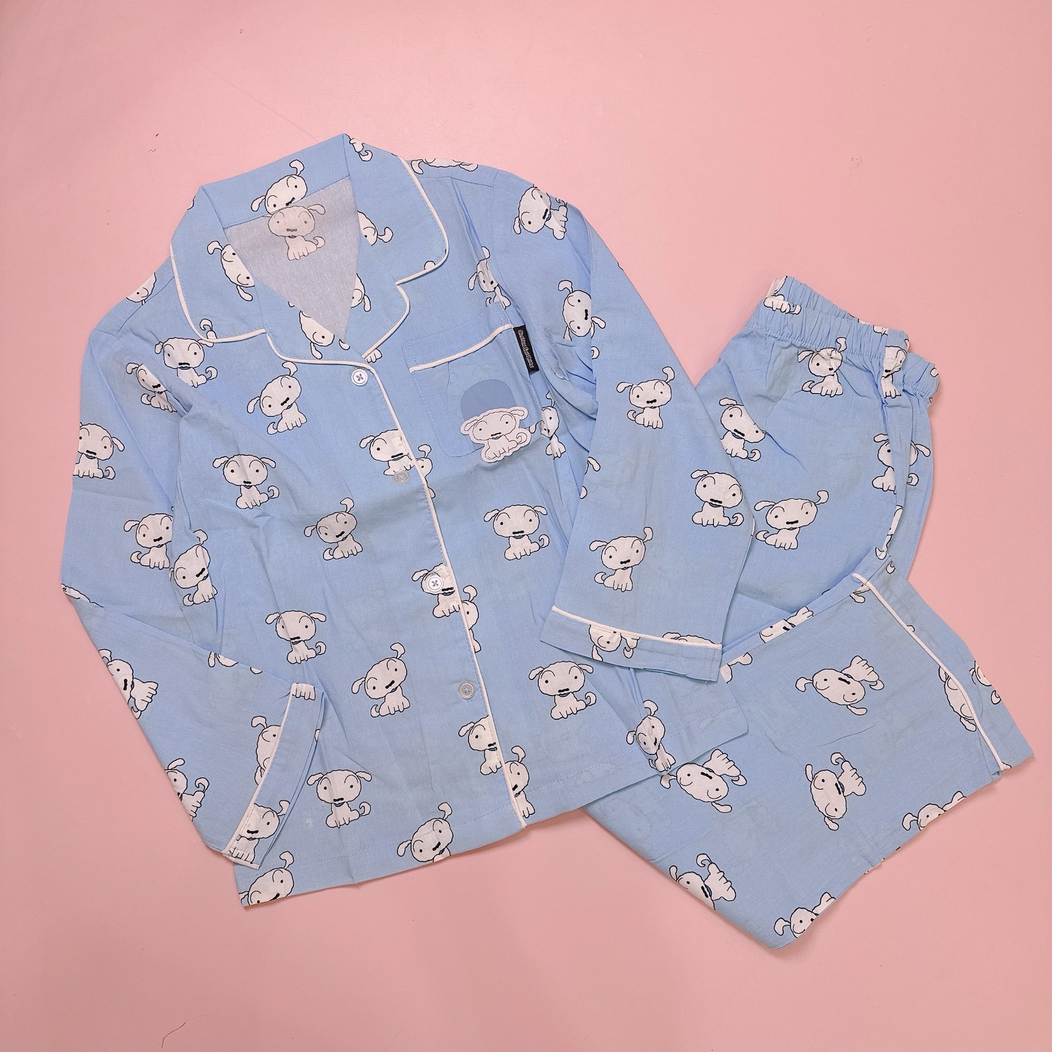 Pyjama thô dài tay vải Hàn nhiều mẫu cho bé size 110 - 160