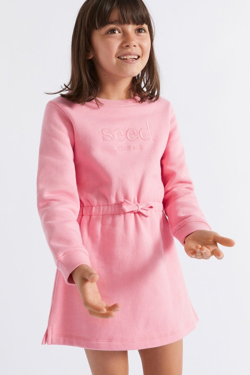 V00107 - Váy nỉ bông chun eo nhiều màu size 12m - 10y