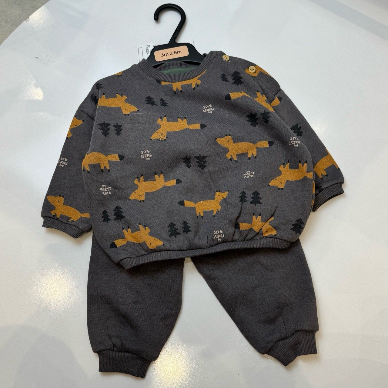 Bộ nỉ Tex Baby dư xịn nhiều màu cho bé trai size 6m-6y