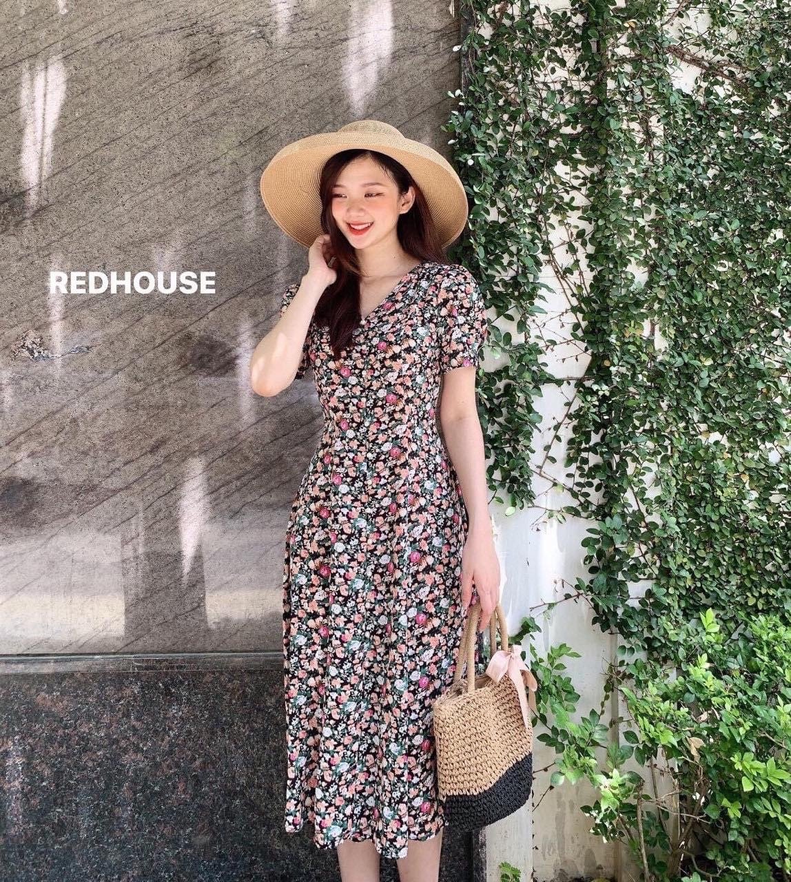 Váy hoa nhí Moonci cho Mẹ