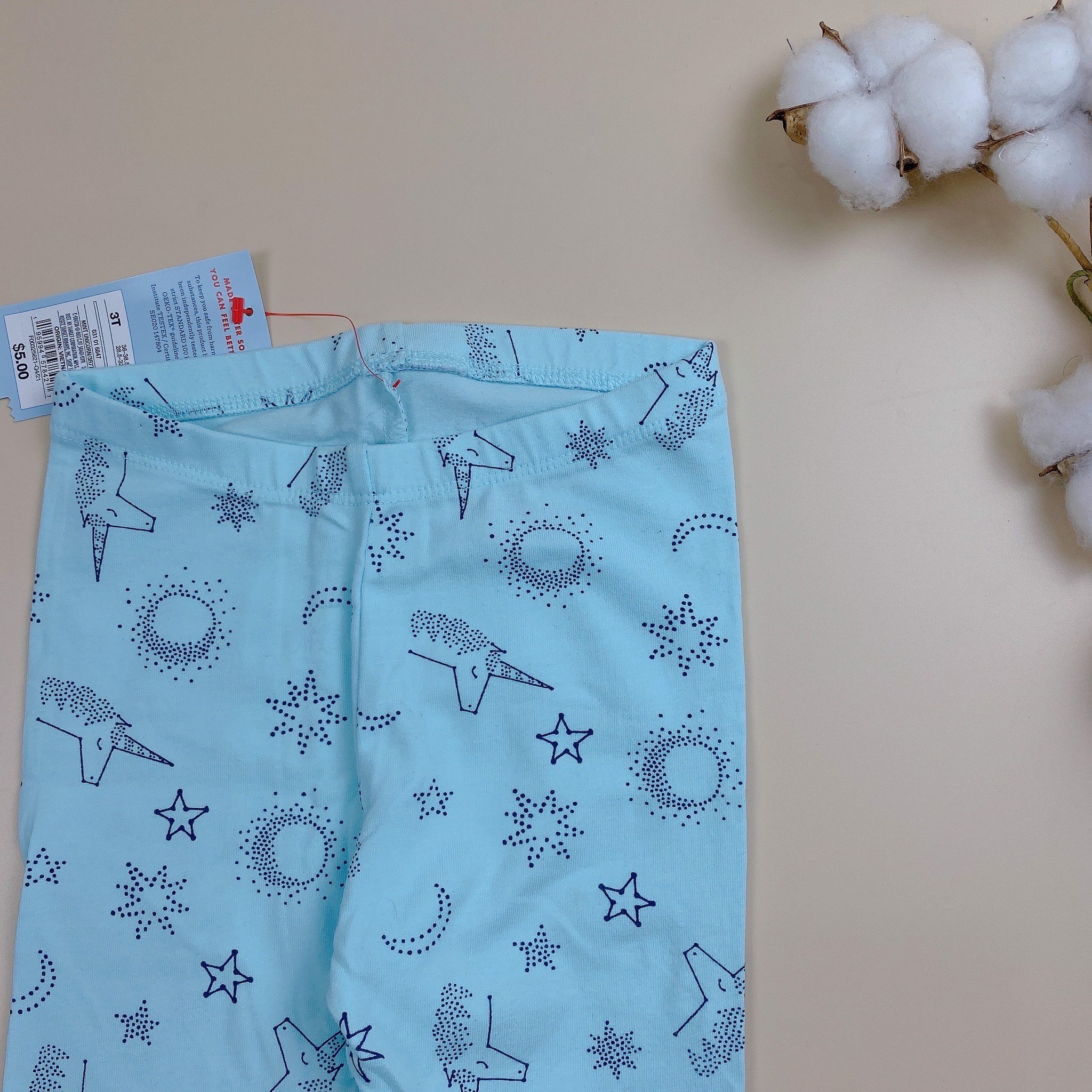 Quần legging Cat & jack nhiều hình BG size 12m - 5y