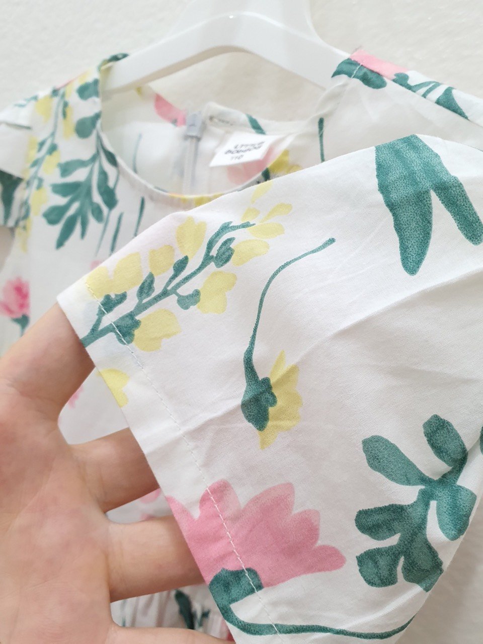 V00019 - Váy thô nhún eo 3 màu hoa size 110 - 150