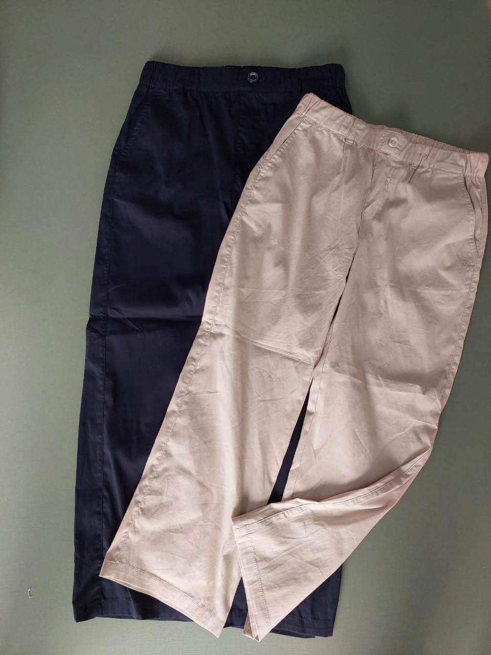 Quần baggy thô Renoma 2 màu navy / kem size 110 - 160