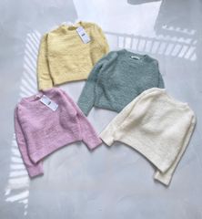 Áo len Top10 xuất Hàn siêu mềm nhẹ ấm cho bé size 110-160