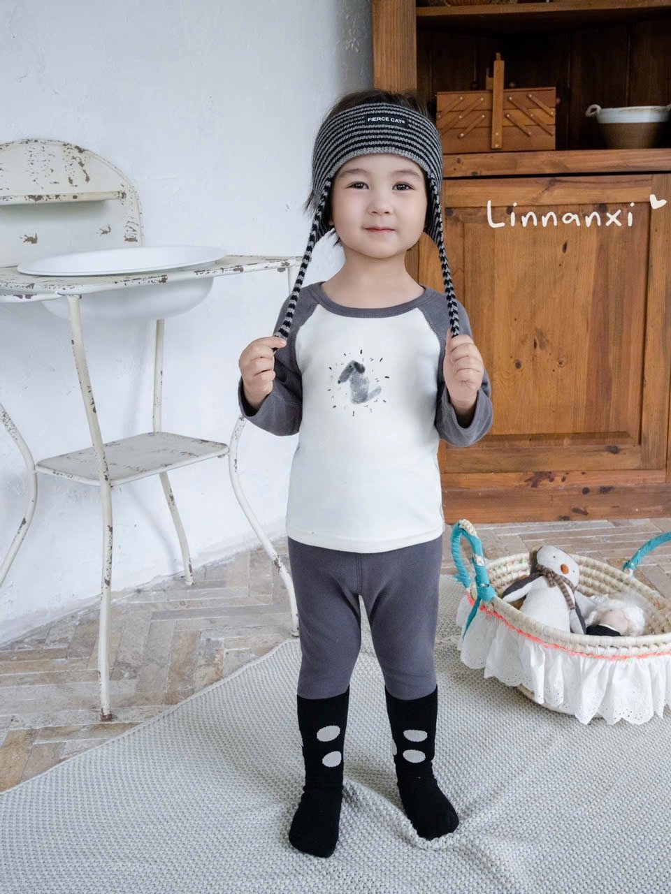 88068 - Bộ cotton Linanxi QC nhiều màu cho bé trai size 90-140