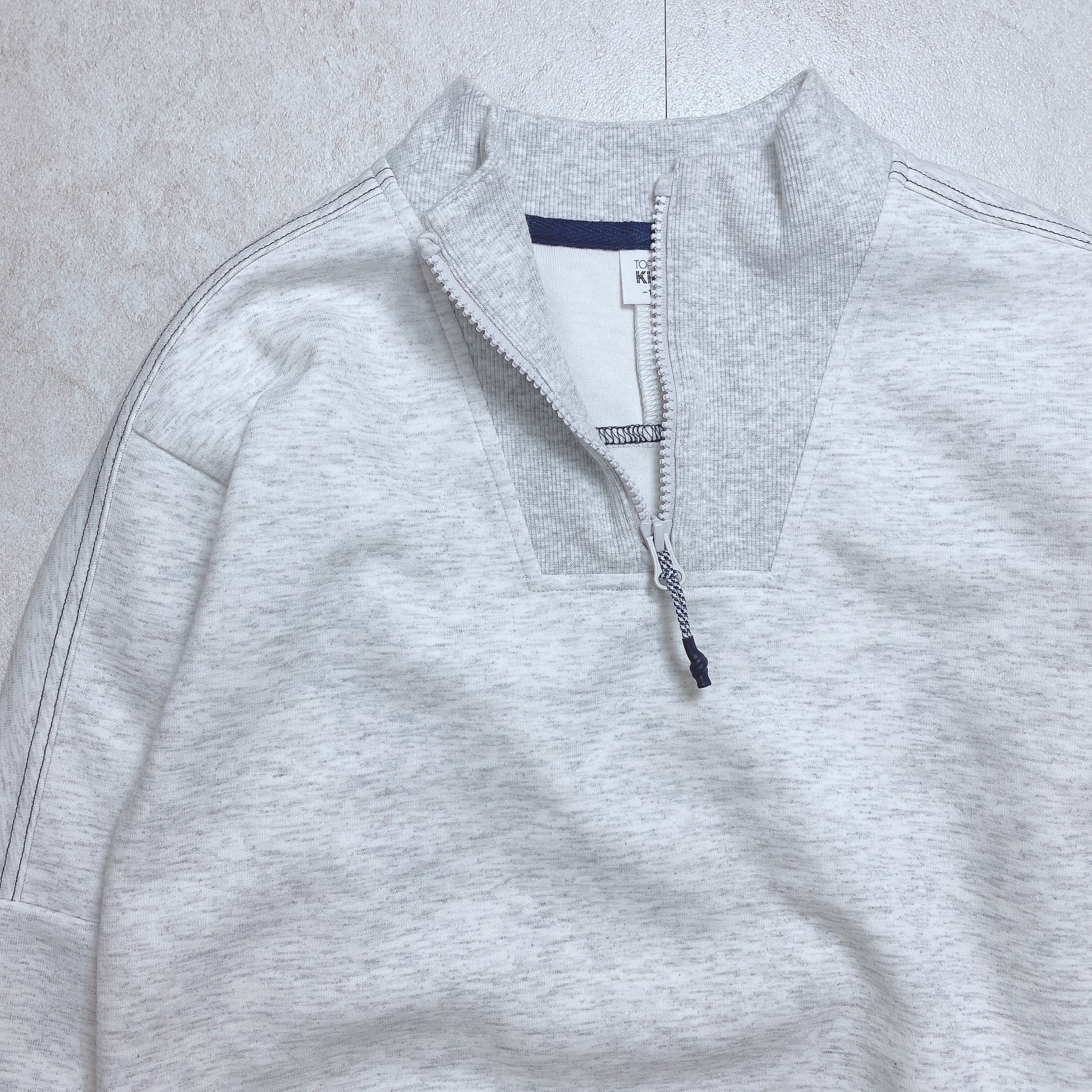 Áo nỉ Topten đen Classic Campus / Ghi trơn / Đen Challenge size 120 - 170