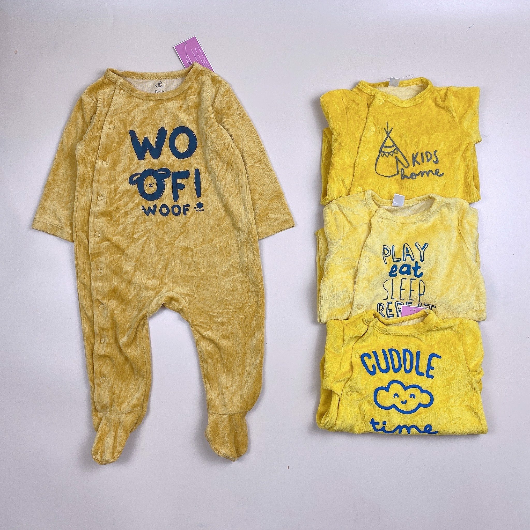 Body băng lông Kiabi nhiều màu Bé Trai