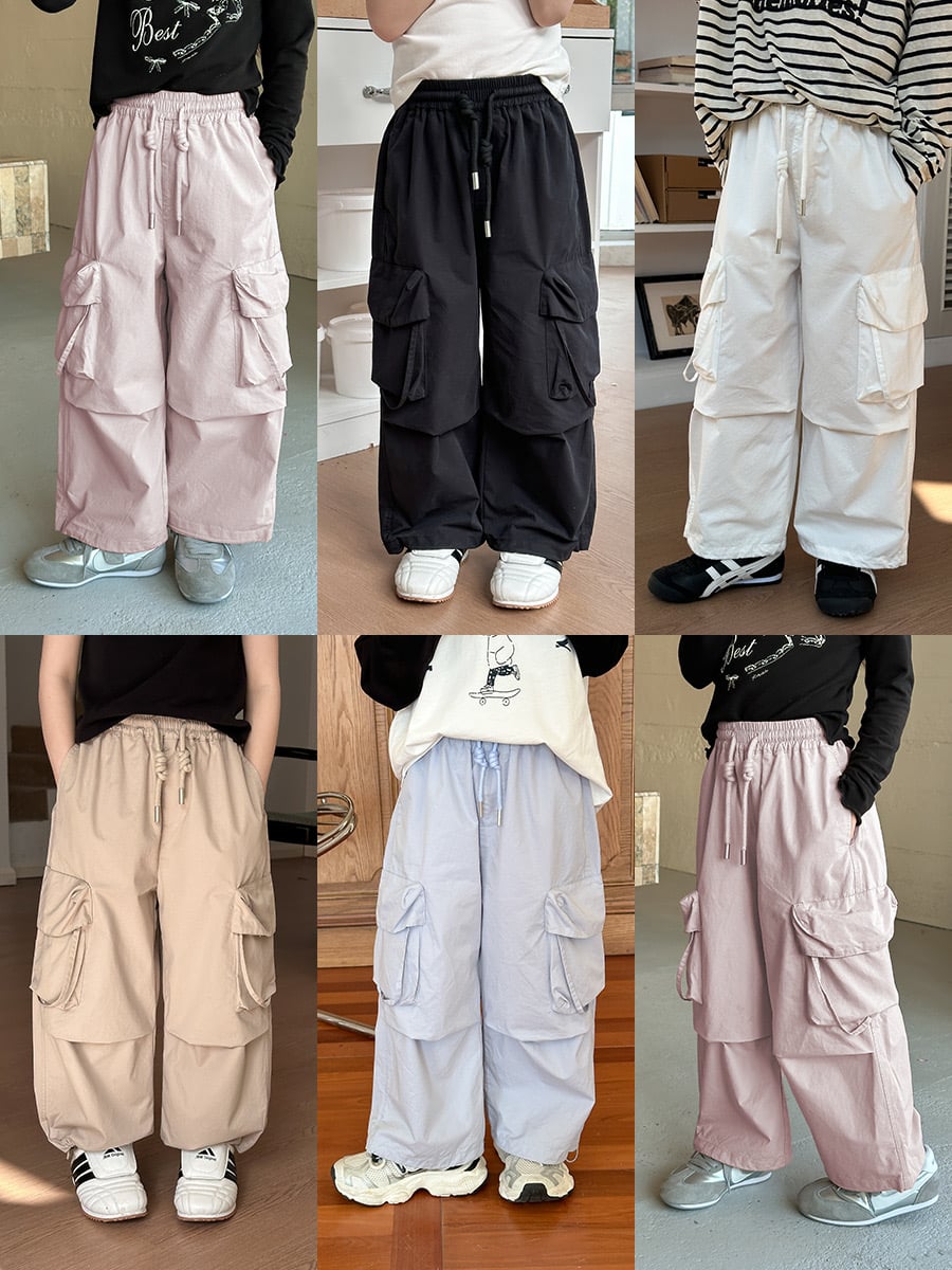 25A029 - Quần kaki túi hộp AMBB nhiều màu cho bé gái size 120-160