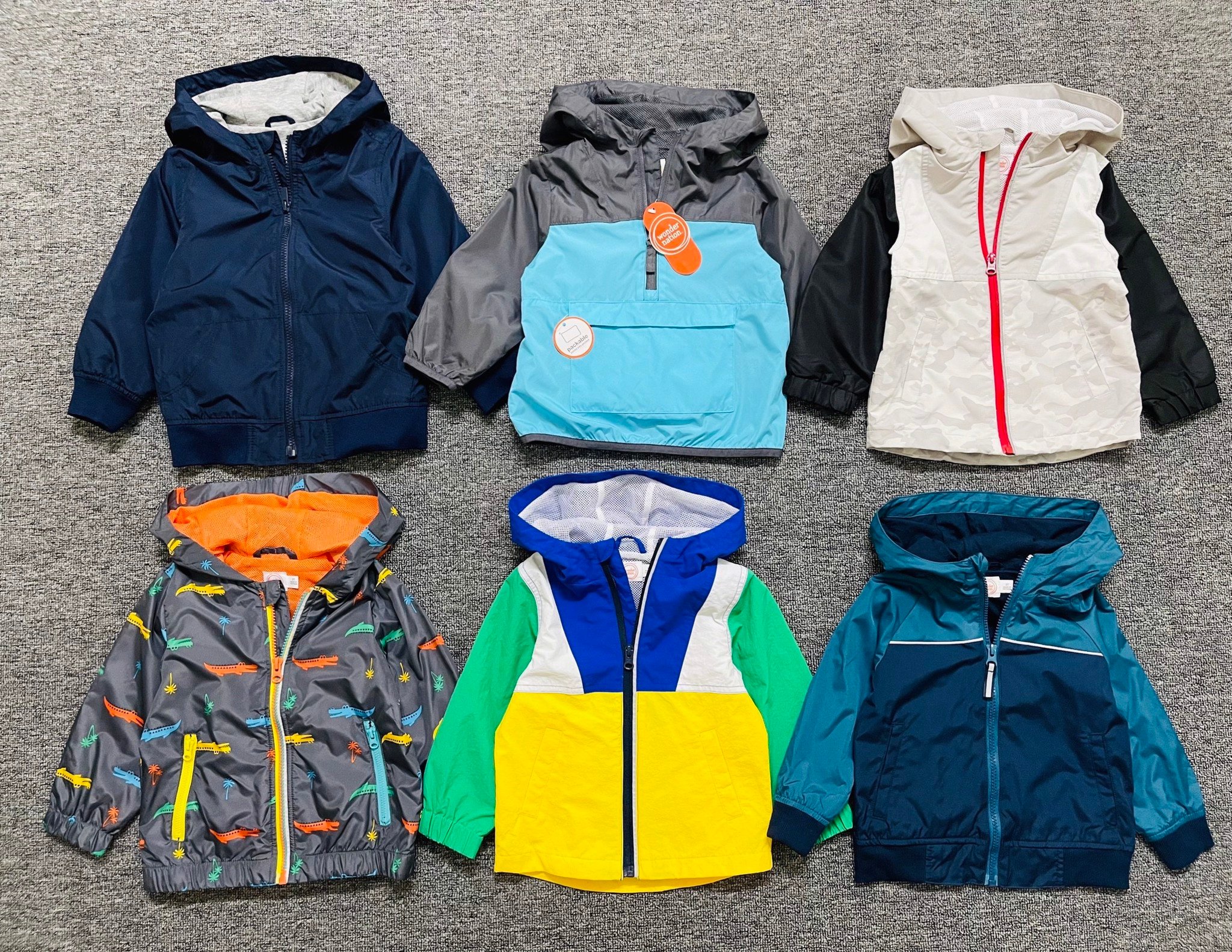 Áo gió W.N lót lưới nhiều màu BT