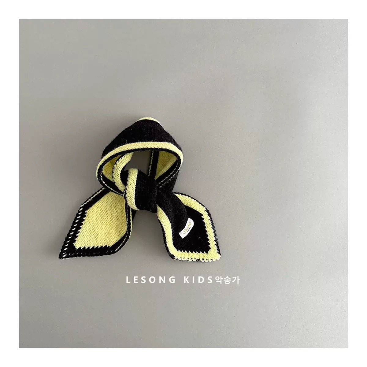 Khăn len quàng cổ cho trẻ em vải cotton kích thước 60-80cm/80-100cm Yiwu Lesong