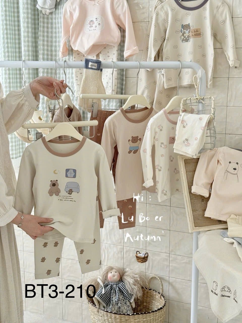BM3 - Bộ thun Luboer nhiều hình cho Bé Trai size 90 - 160