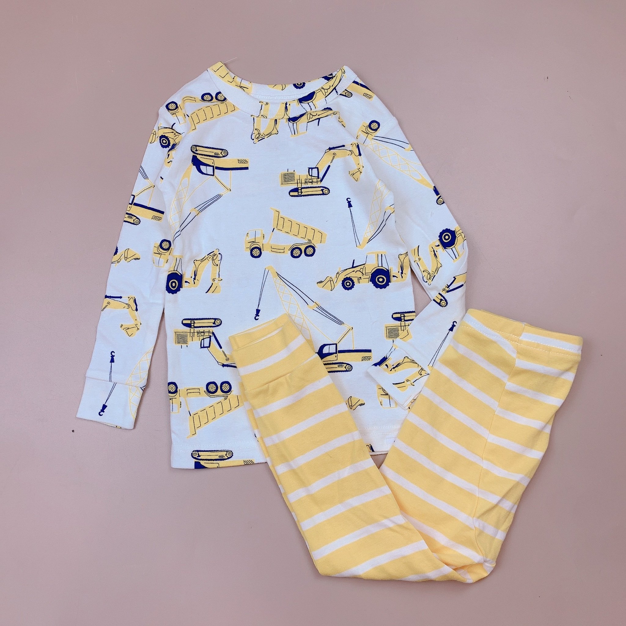 Bộ cotton BabyGap BT - nhiều hình ô tô size 12m - 6y