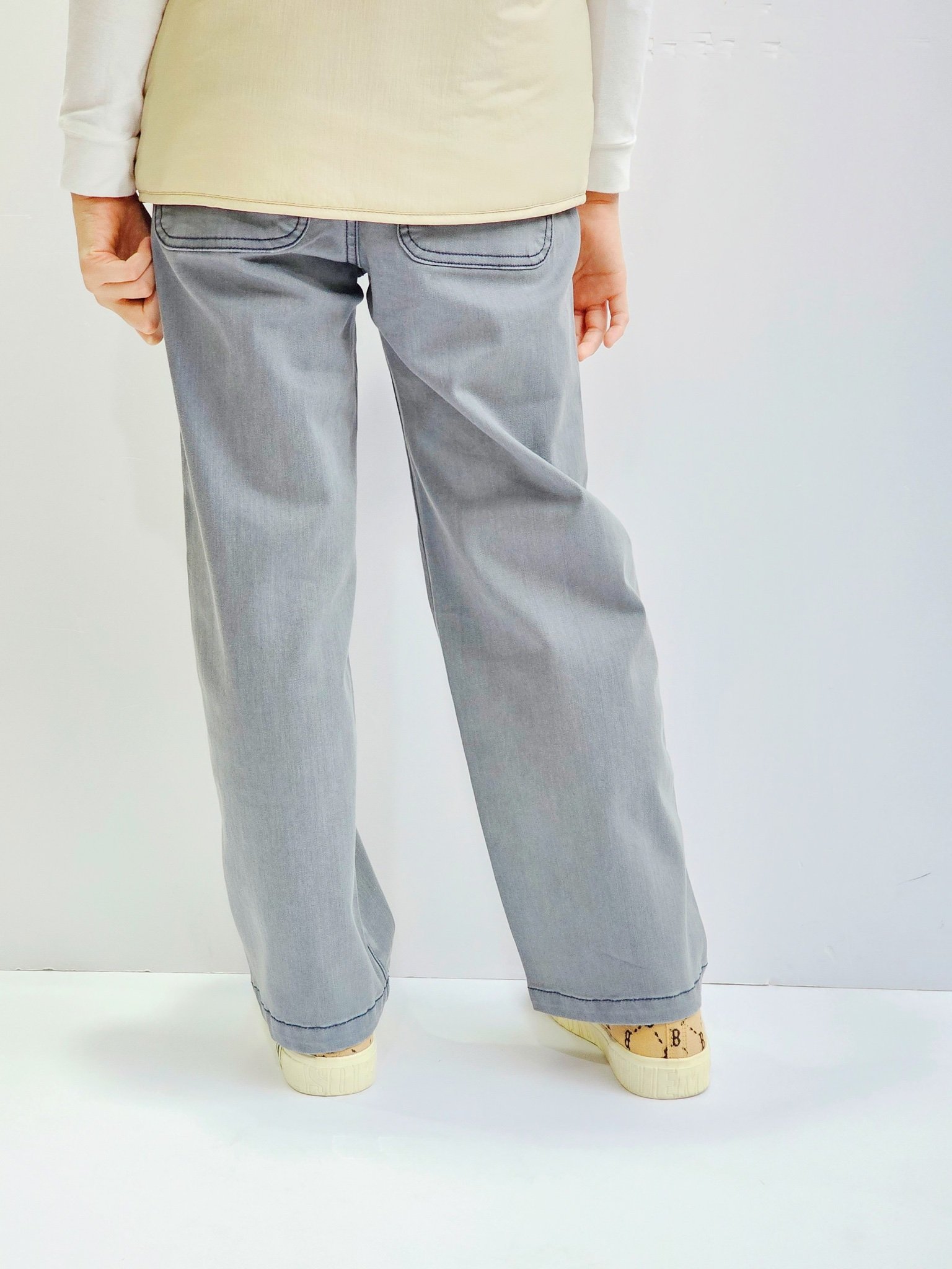 Quần jean mềm Bee Mon ống xuông 5 màu BG size 120 - 160