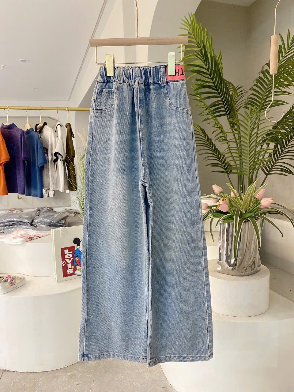 Quần jean QC nhiều mẫu cho bé size 120-170 (không kèm belt)