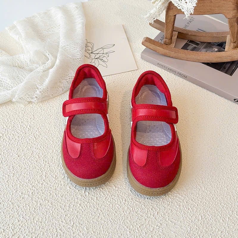 V1057 - Giày búp bê thể thao QC nhiều màu cho bé size 26-36