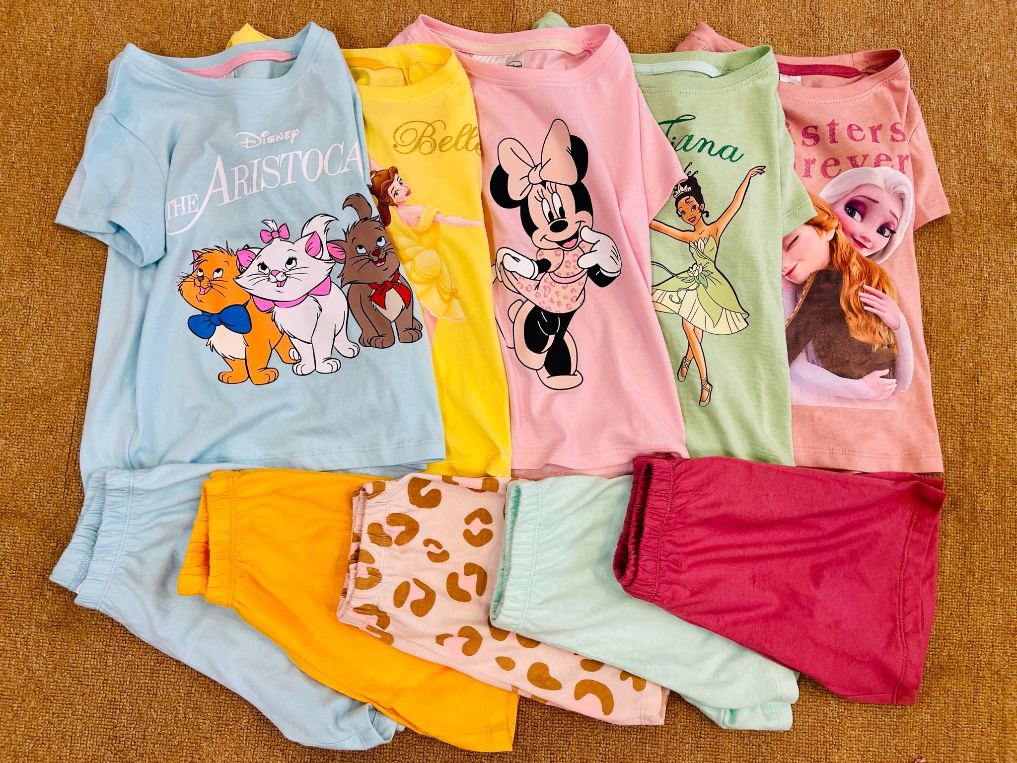 Bộ cotton HM nhiều hình BG size 2-10y