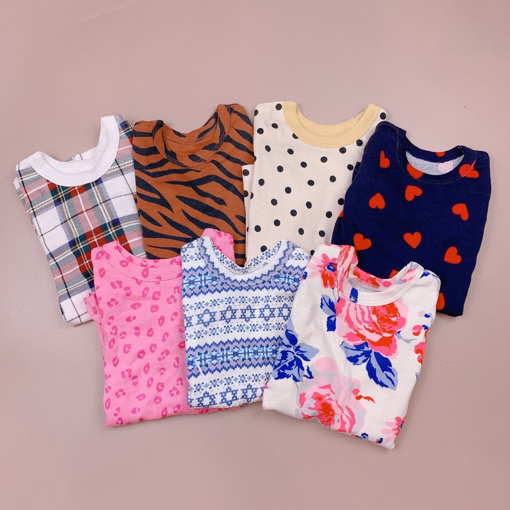 Bộ cotton BabyGap nhiều mẫu Bé Gái size 12m - 5y ( Bảng màu 1 )