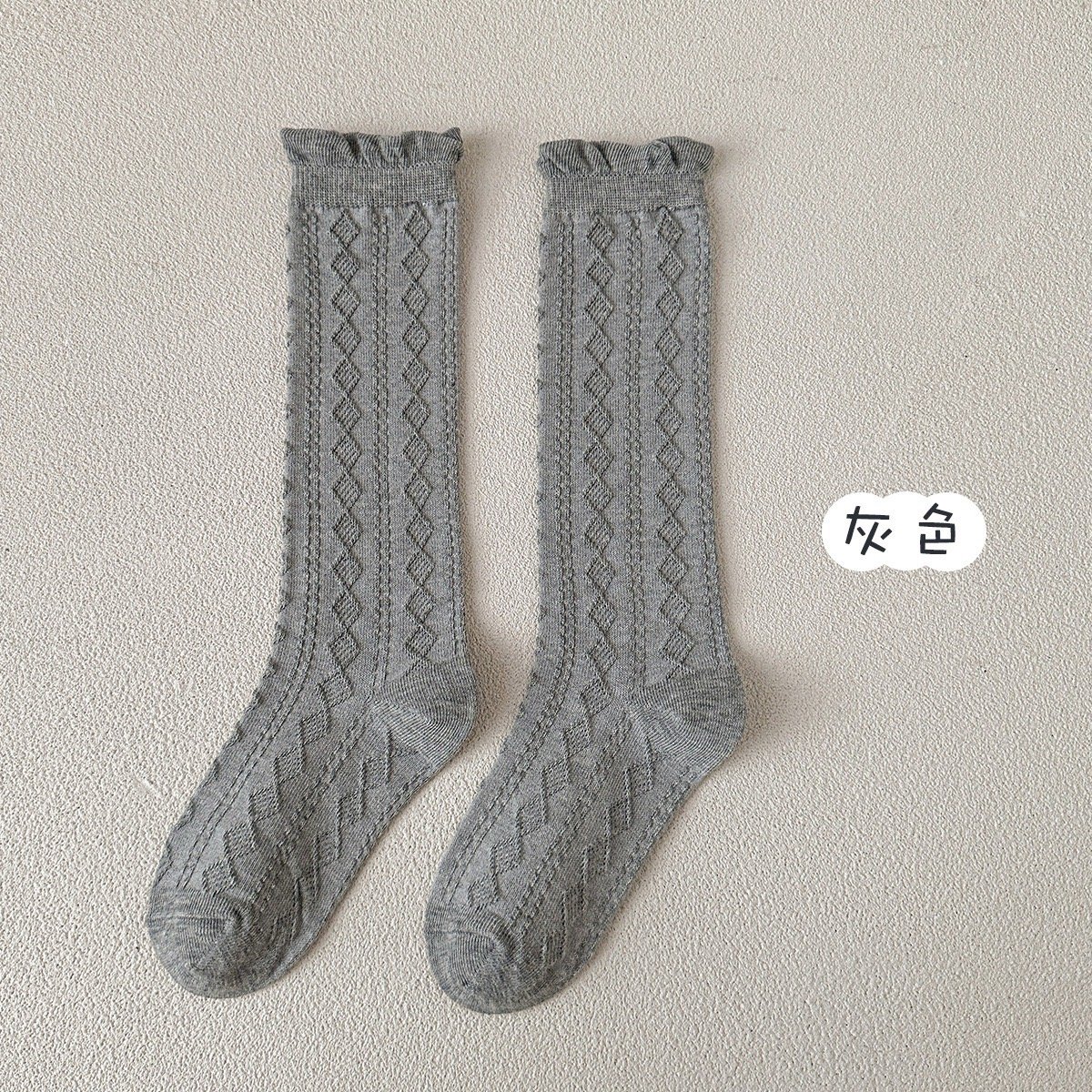 Tất cao cổ trơn nhiều màu Minliu cho bé gái size 3-12y