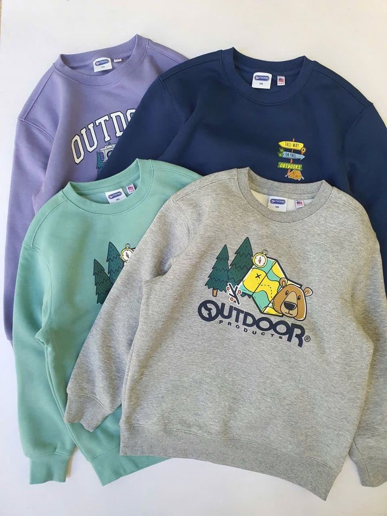 ABT29 - Áo nỉ bông OD nhiều hình cho Bé size 130 - 165