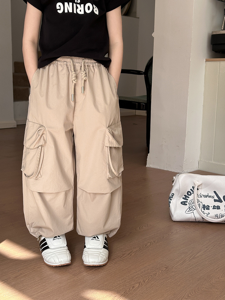 25A029 - Quần kaki túi hộp AMBB nhiều màu cho bé gái size 120-160