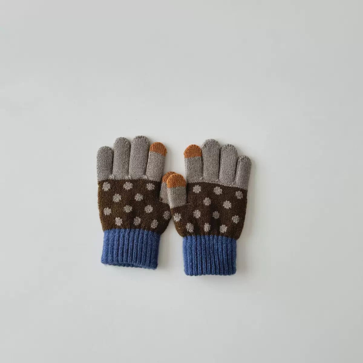 Găng tay len họa tiết nhiều màu cho bé size 3-8y