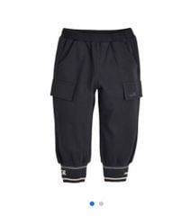 Quần jogger MM xuất Hàn dư xịn vải thun màu ghi đen cho bé size 100-140