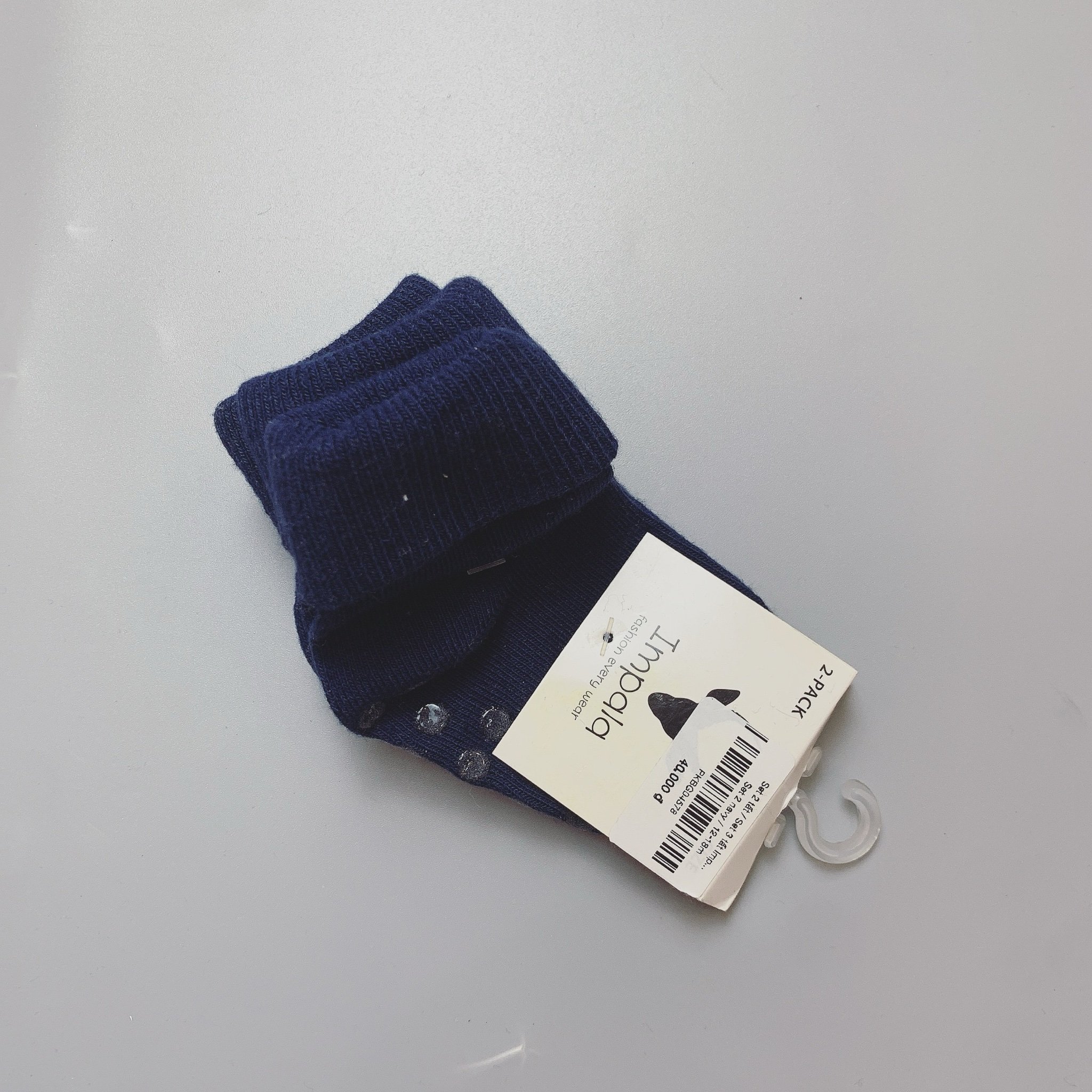 Set 2 tất / Set 3 tất Impala - VRS trơn màu size 3m - 3y