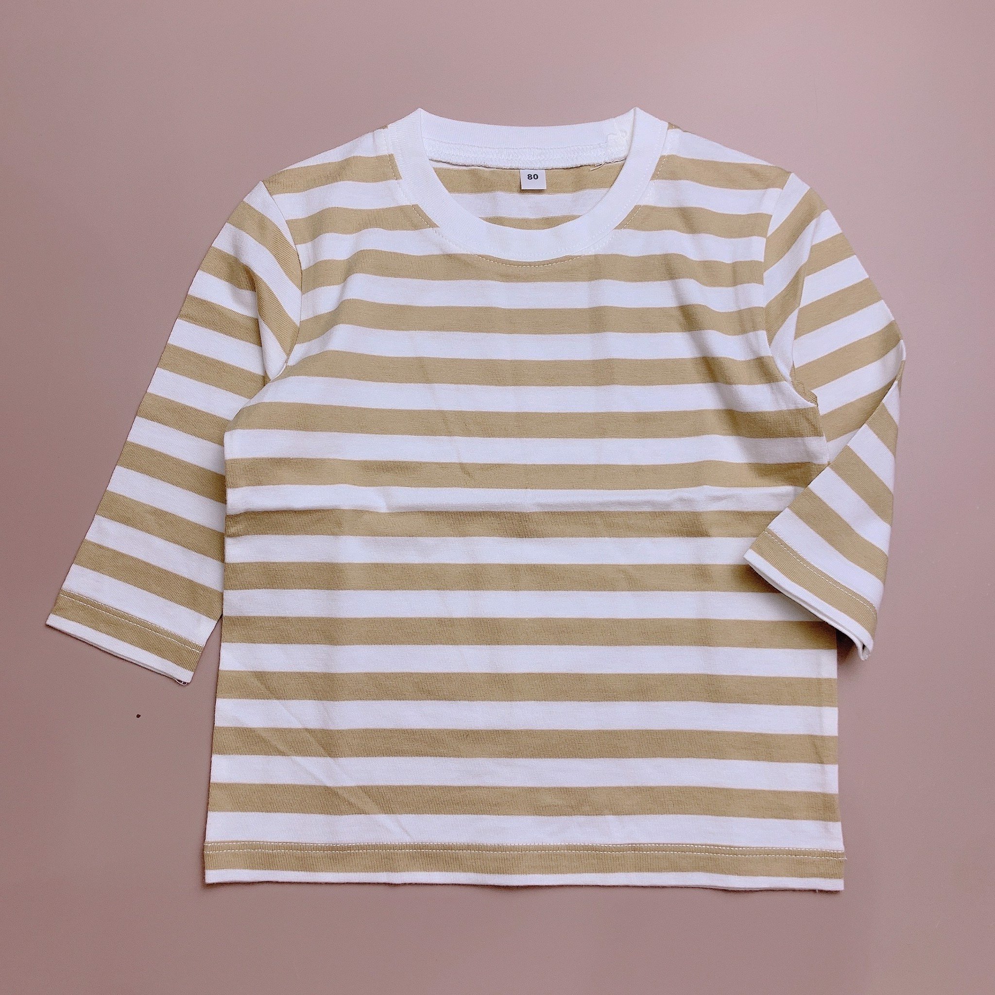 Áo cotton Muji trơn, kẻ nhiều màu BTBG