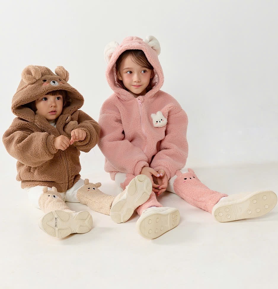 Quần legging lót nỉ Bebezoo nhiều màu cho bé size 100-140