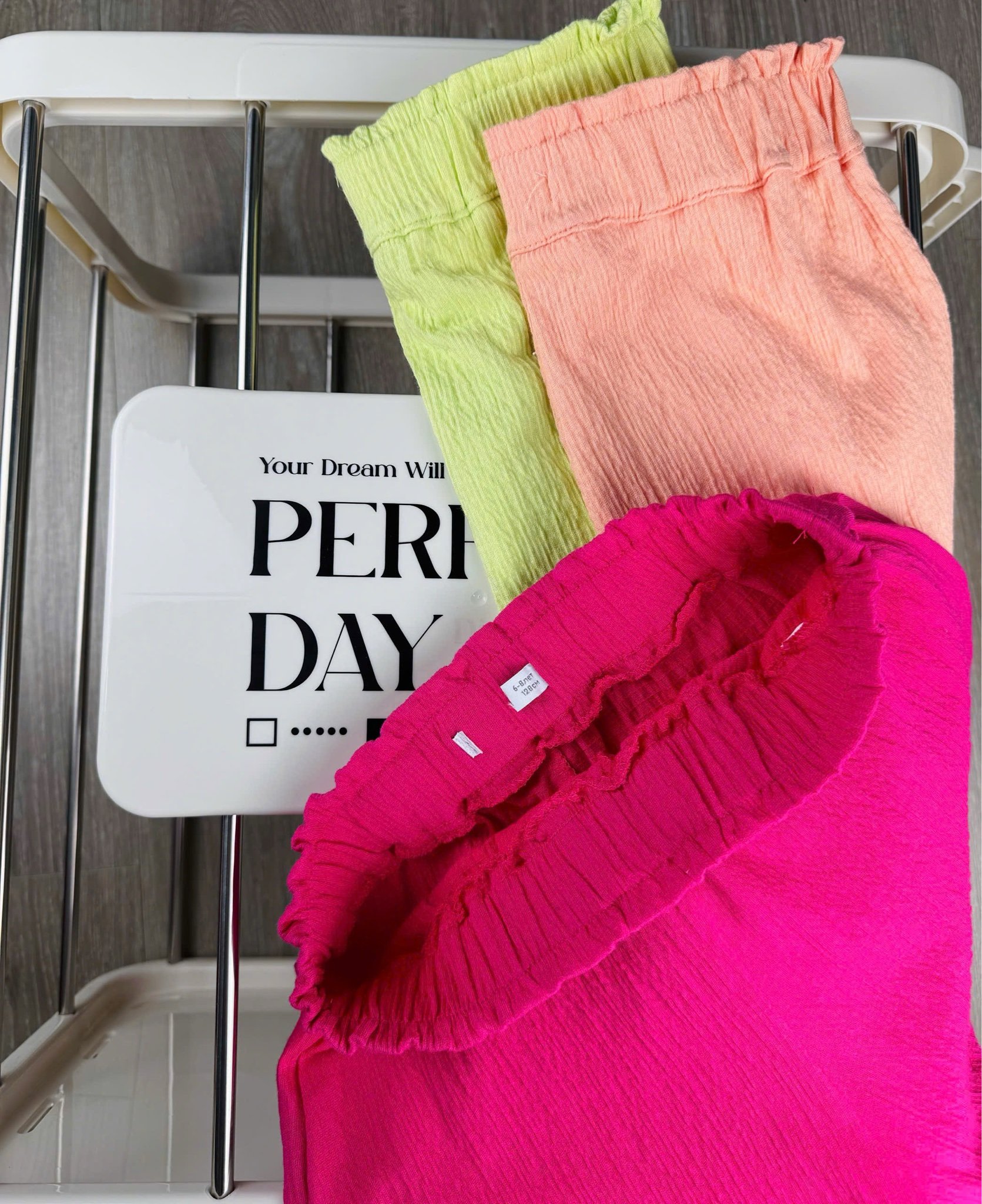 Quần thun mềm GGJJ dư xịn 3 màu cho bé gái size 2-8y