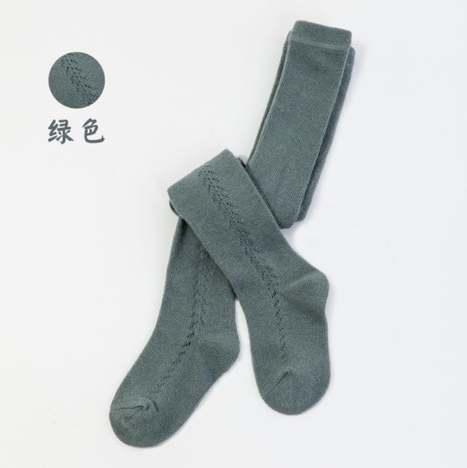 Quần tất len lỗ Kid