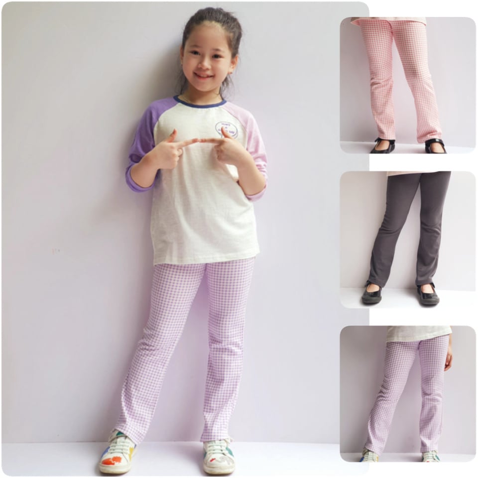 Quần ống vẩy Toto Heros kẻ caro 3 màu BG 100-150