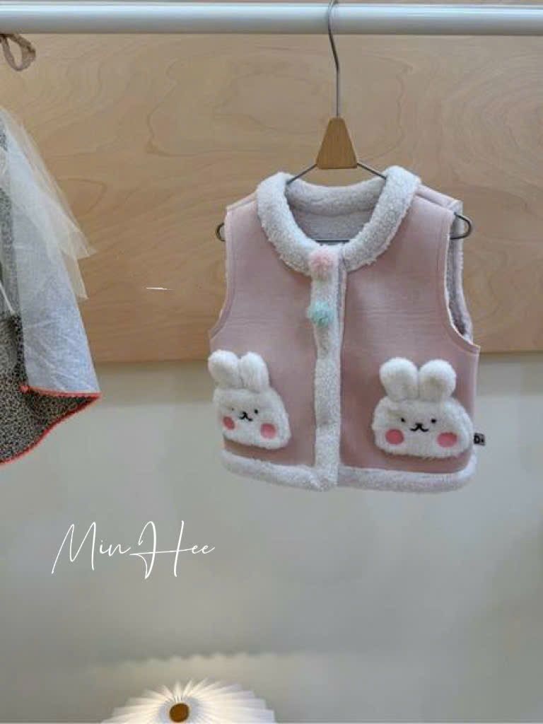 269377 - Gile da lộn Ucee màu hồng thỏ cho bé gái size 90-130