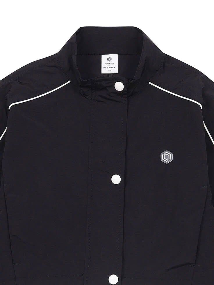 AK57 - Áo khoác gió dáng croptop Top10 Balance cho bé size 130-170