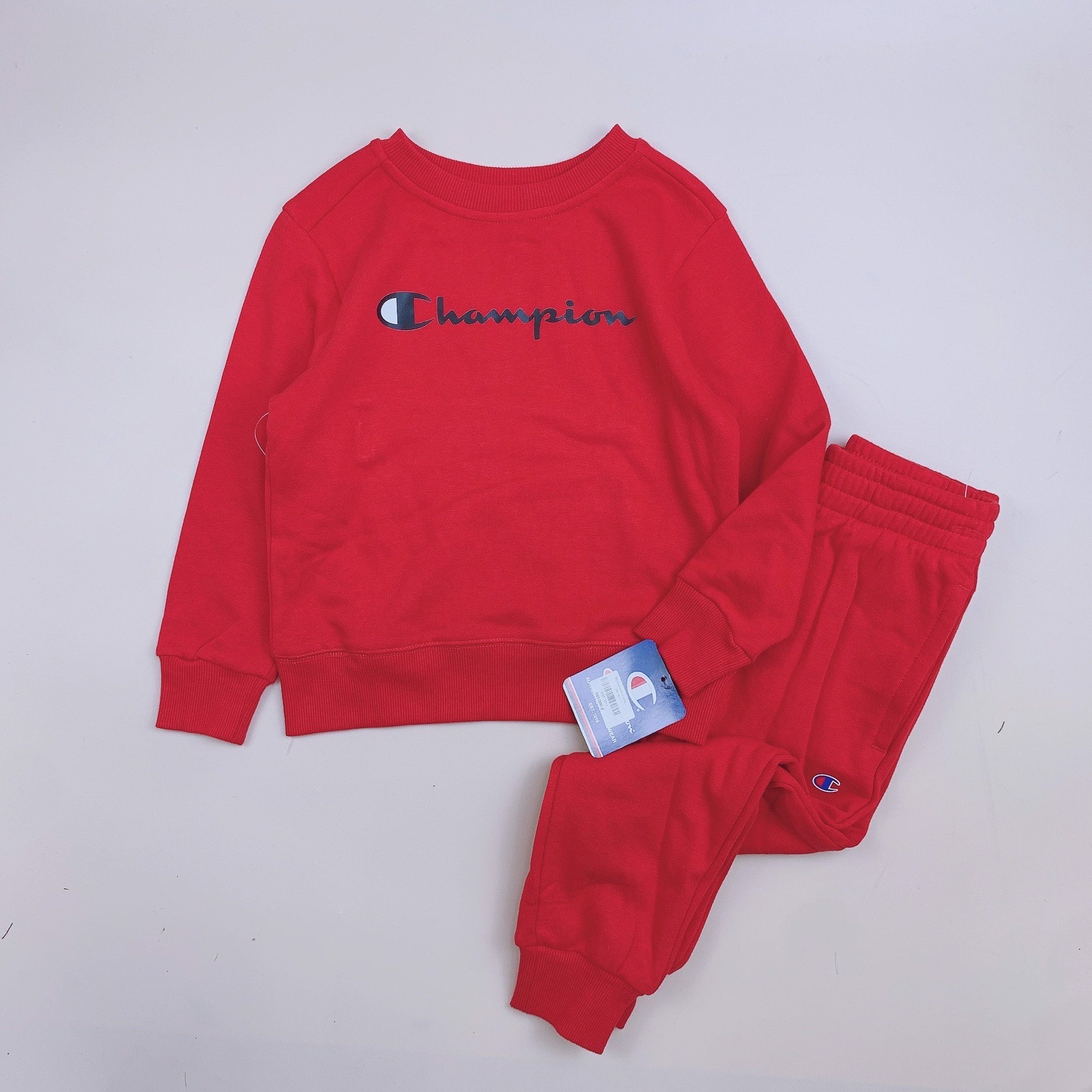 Bộ Champion nỉ bông nhiều màu 1-7y BT