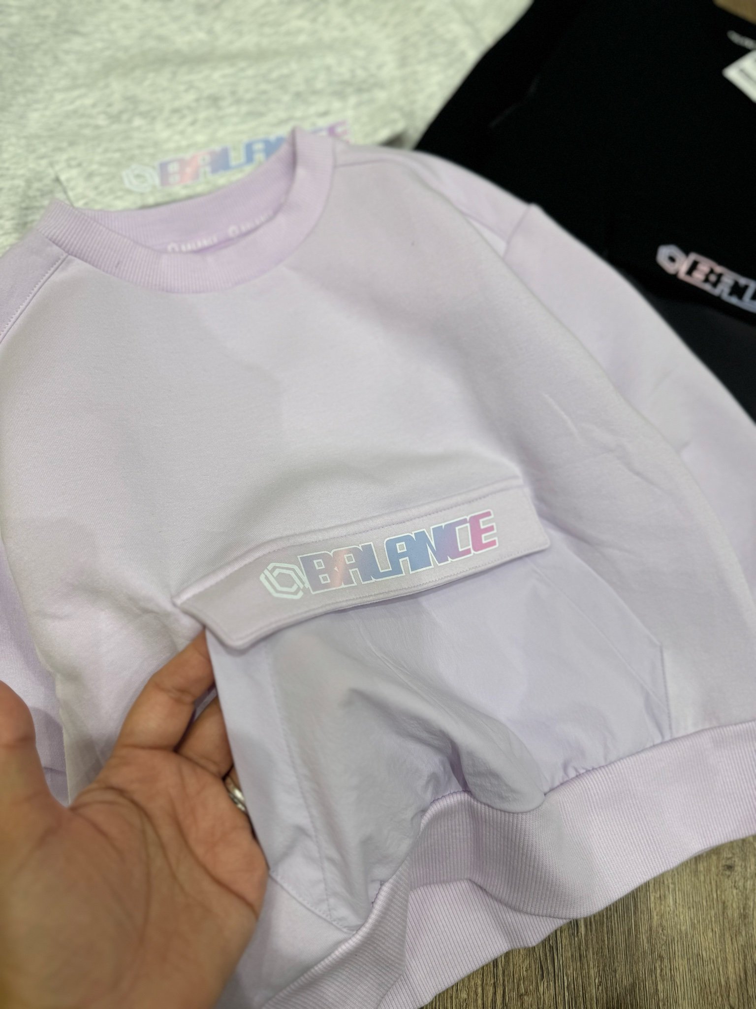 Bộ nỉ Topten xuất Hàn quần ống suông túi hộp nhiều màu bé gái size 120-170