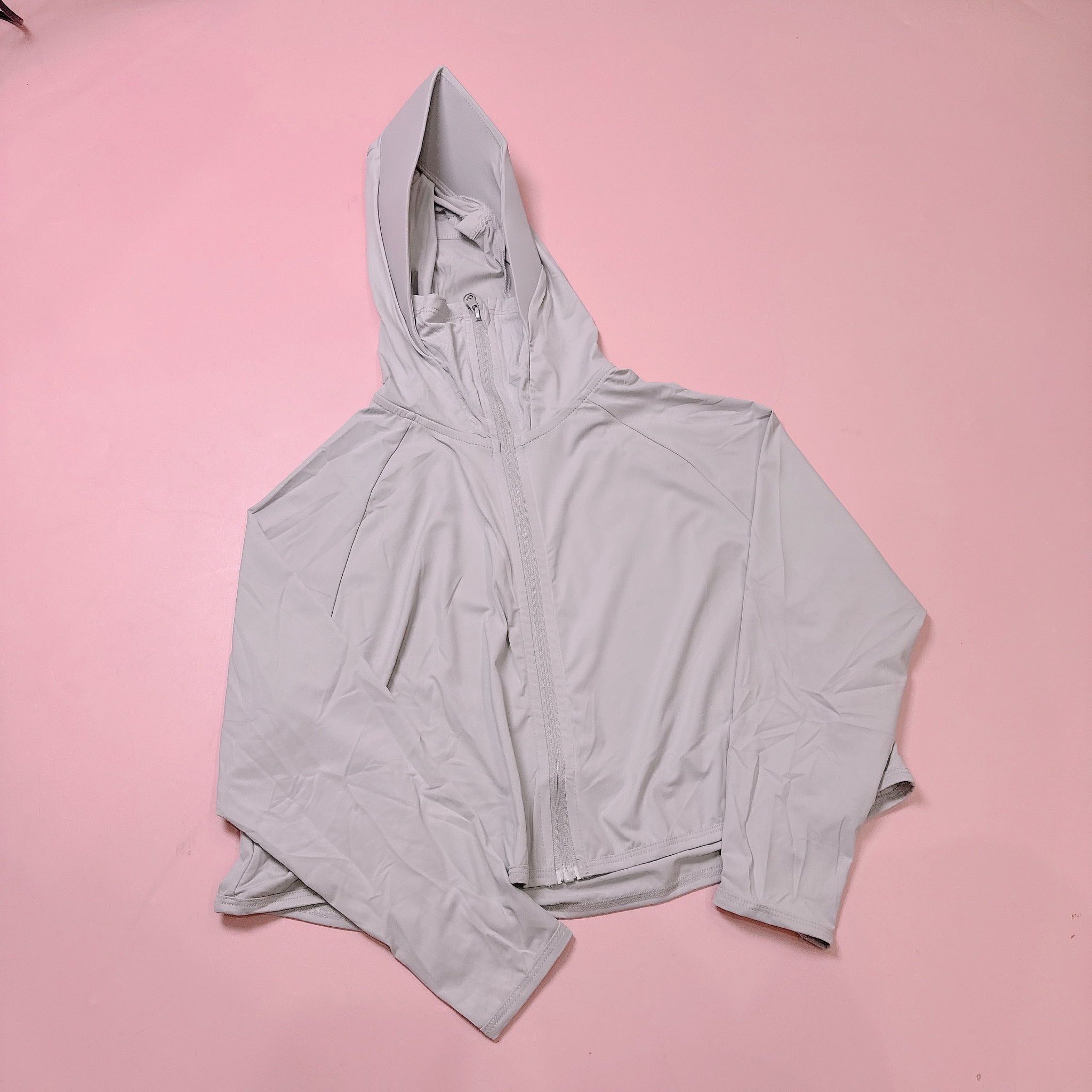 Áo khoác chống nắng +50UPF vải làm mát trơn nhiều màu cho bé size 110-160