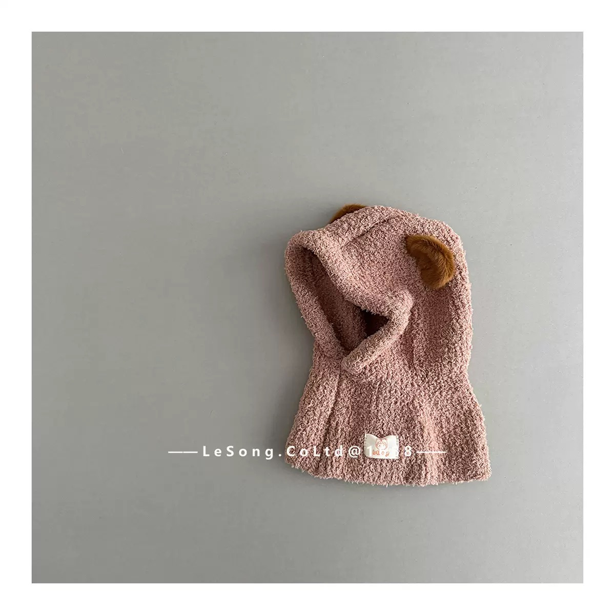 Mũ liền khăn chùm đầu nhiều mẫu cho bé size 1-4y (VĐ 46-50cm)