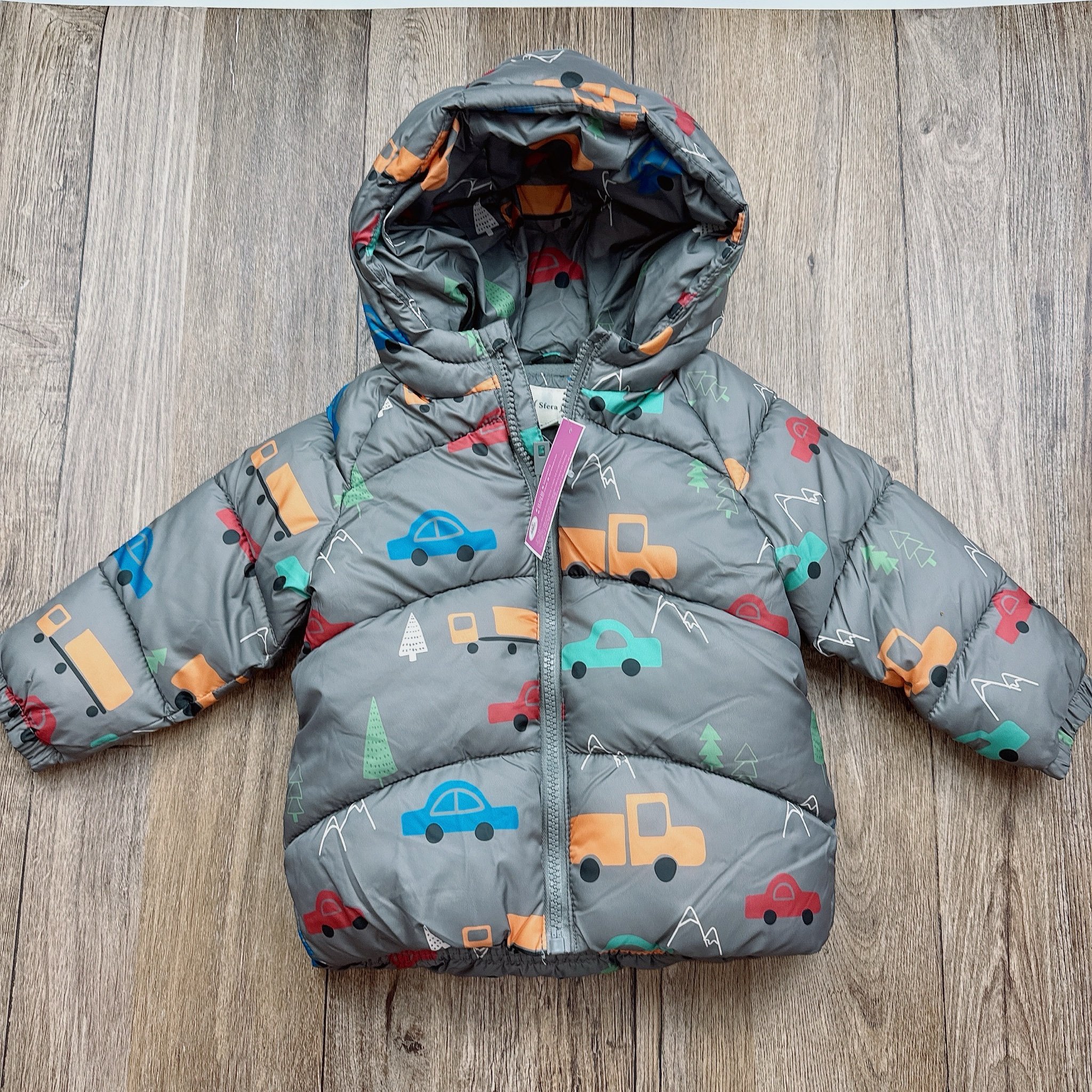 Áo khoác phao Sfera siêu nhẹ nhiều màu cho bé dòng nhí size 1-3y