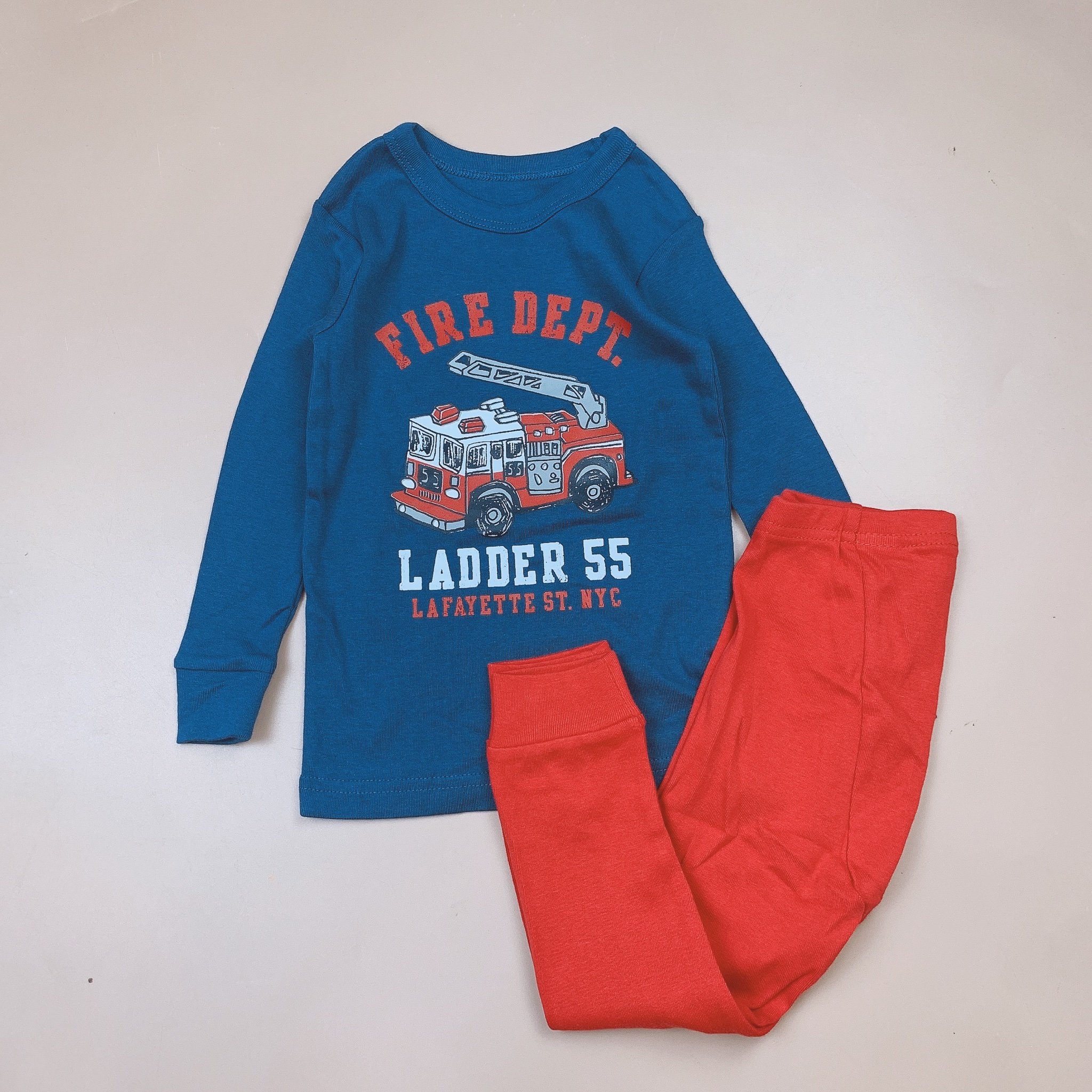 Bộ cotton BabyGap BT - nhiều hình ô tô size 12m - 6y