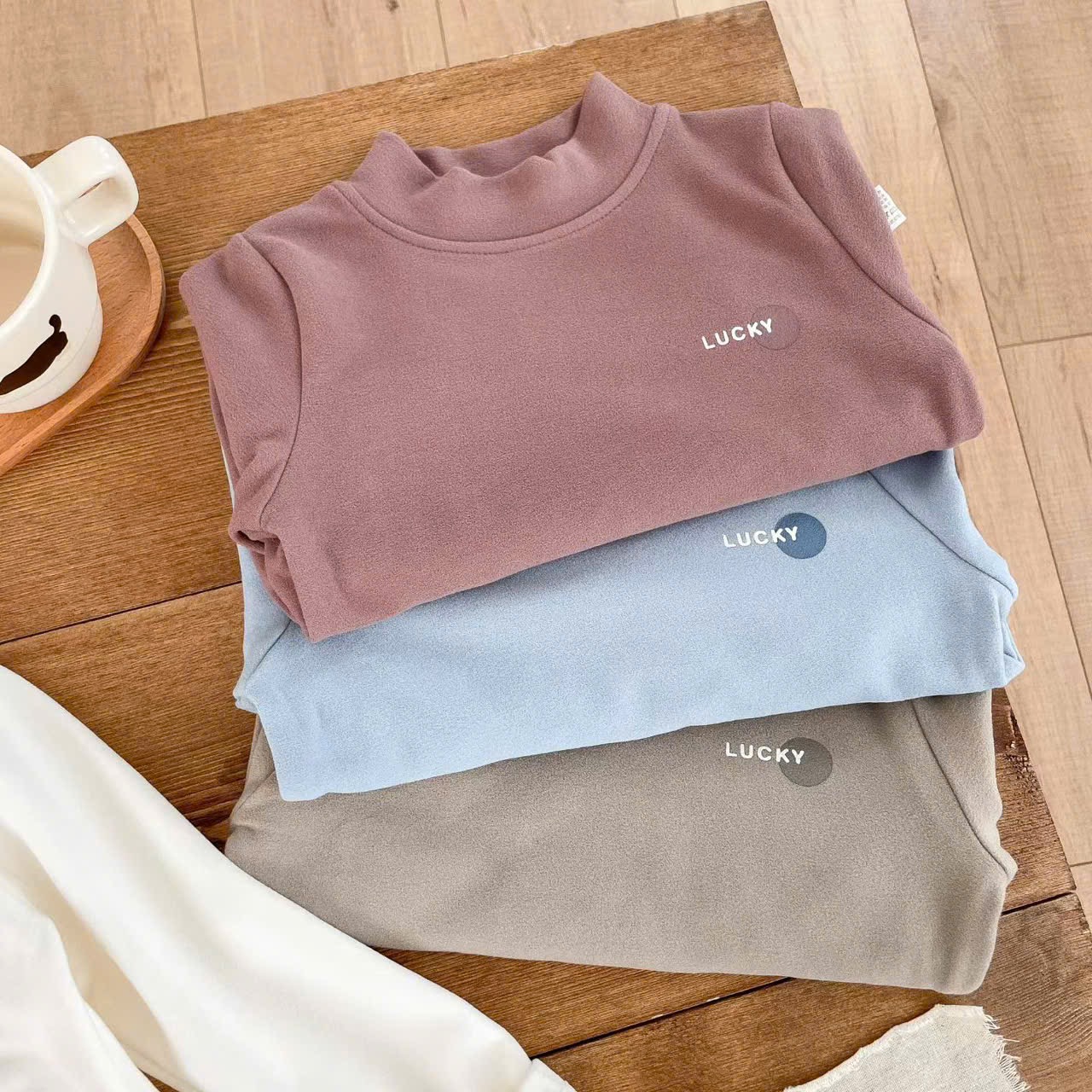 Áo thun giữ nhiệt Sweet Kids nhiều màu cho bé size 90-170