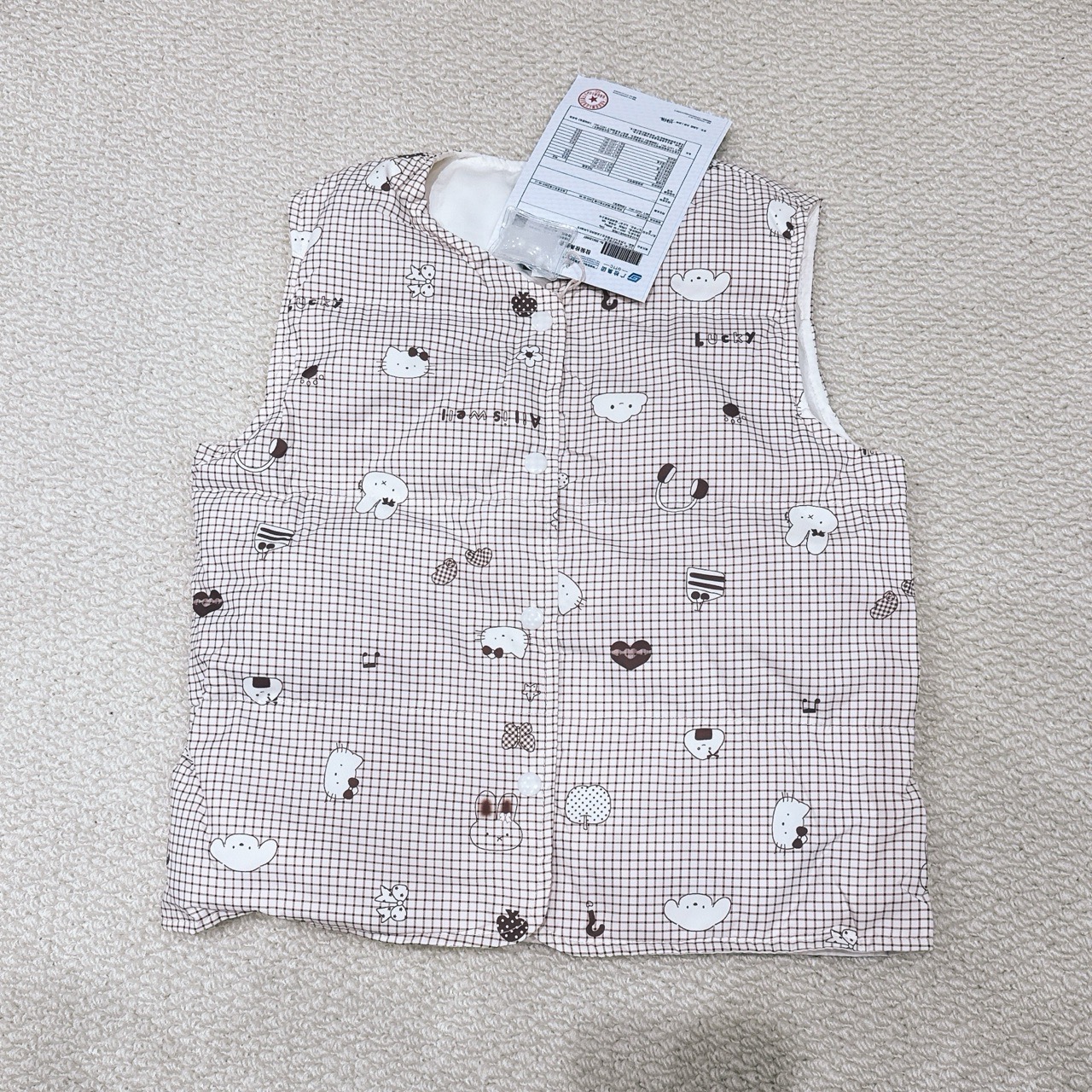 Áo khoác gile lông vũ Liwu Kids siêu nhẹ 2 mặt nhiều mẫu cho bé size 90 - 130