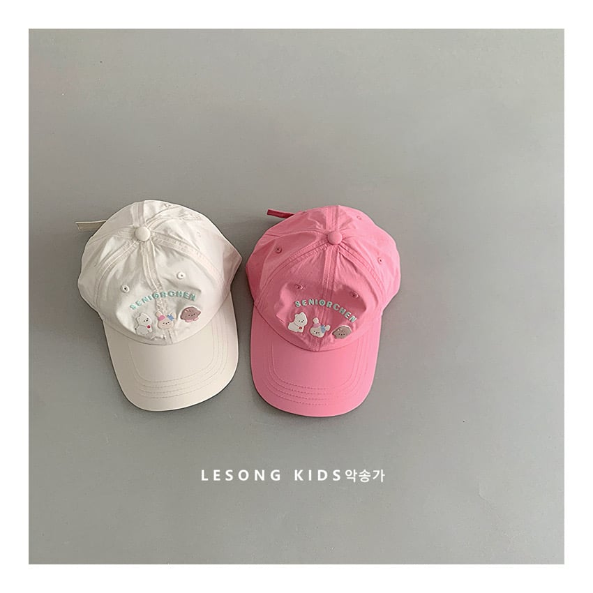 Mũ lưỡi trai vải gió Senior Chen nhiều màu cho bé size 3-8y