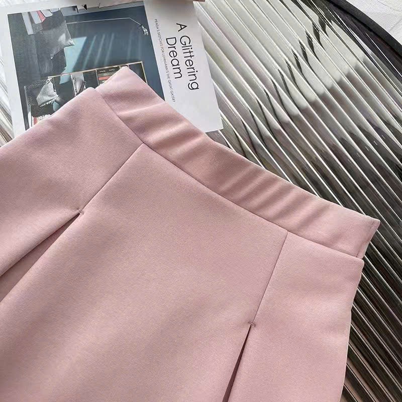 Chân váy liền quần xếp ly vải thun Uni trơn 3 màu BG size 110-160