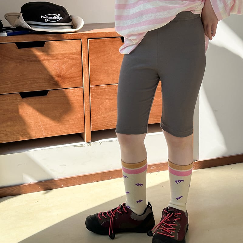 Quần legging cotton AMBB co giãn 4 chiều nhiều màu cho bé gái size 90 - 170