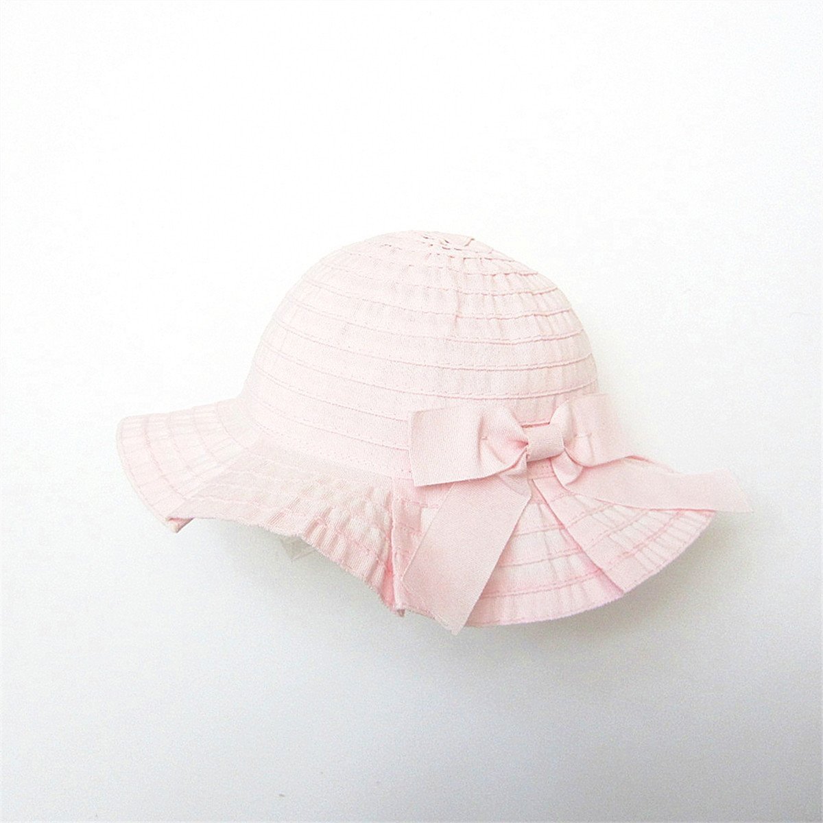 Mũ vành Miller lót cotton trơn màu tím/hồng