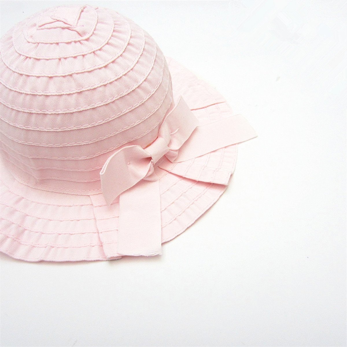 Mũ vành Miller lót cotton trơn màu tím/hồng