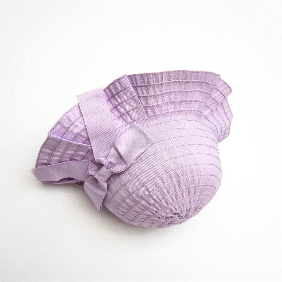 Mũ vành Miller lót cotton trơn màu tím/hồng